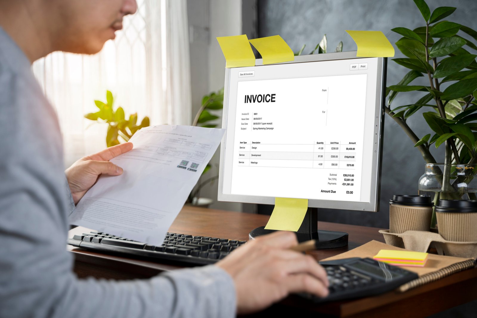Professional Invoice and Receivable Services in Warrenton VA